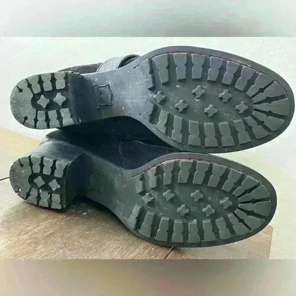 Trask Misty Black Suede Boots Womens size 8 - Picture 10 of 10